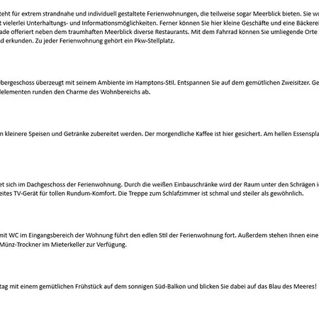 Schloss Am - Dünenstr 25, App 13 Apartment Wenningstedt-Braderup